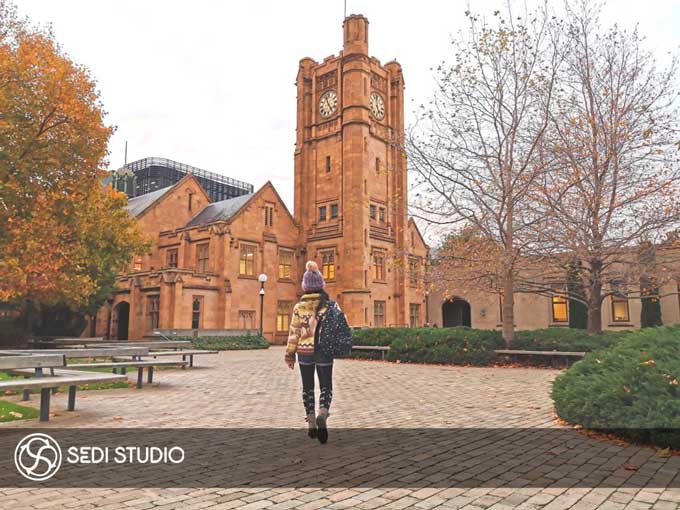 Photography in MELBOURNE UNIVERSITY